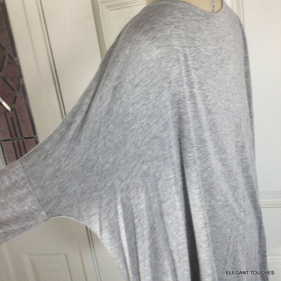 Acting Pro Gray Gold Sequins Deer Shirt XL Holiday Christmas Blingy Boutique Top - Picture 8 of 11